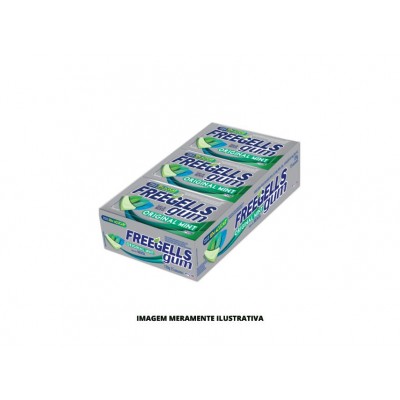 CHICLETE - FREEGELLS RICLAN - 8g GUM ORIG MINT - DP15